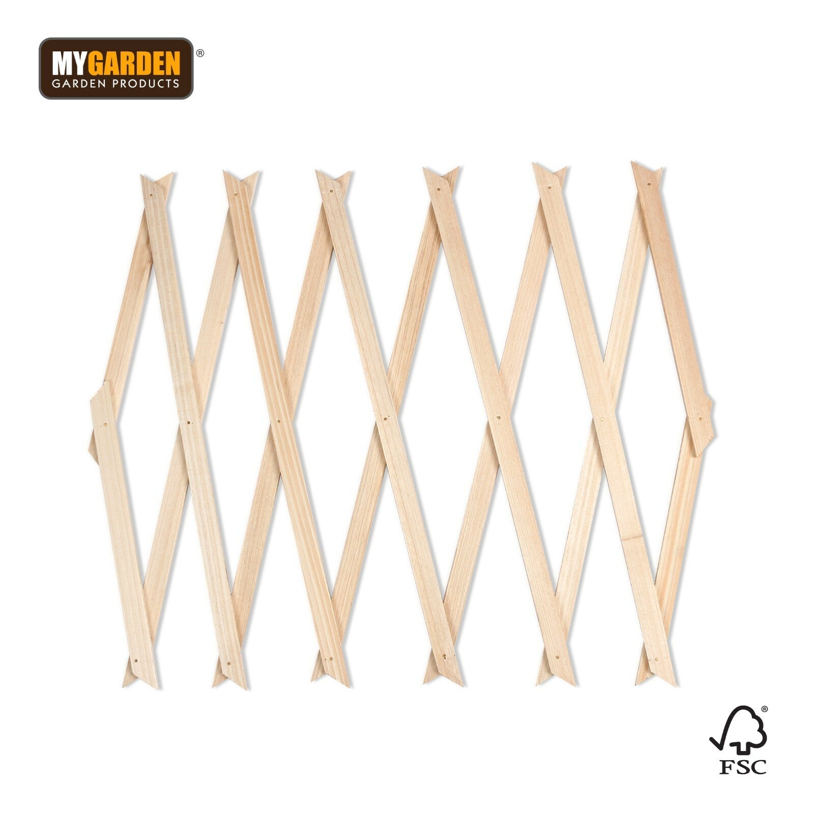 Expanding Natural Wooden Trellis Plants Climbing Panel 180X30 CM