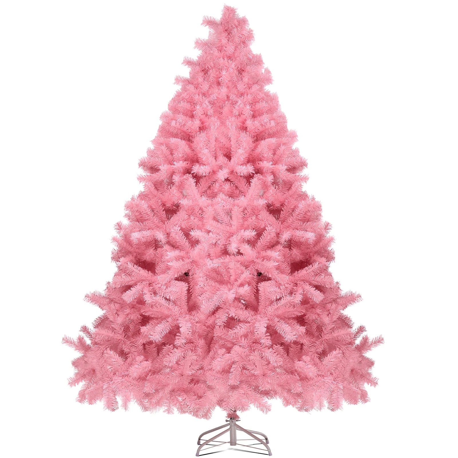 Christmas Tree 6Ft, Pink Artificial Christmas Tree with 800 Tips Xmas 180CM Tree for Holiday Decorations