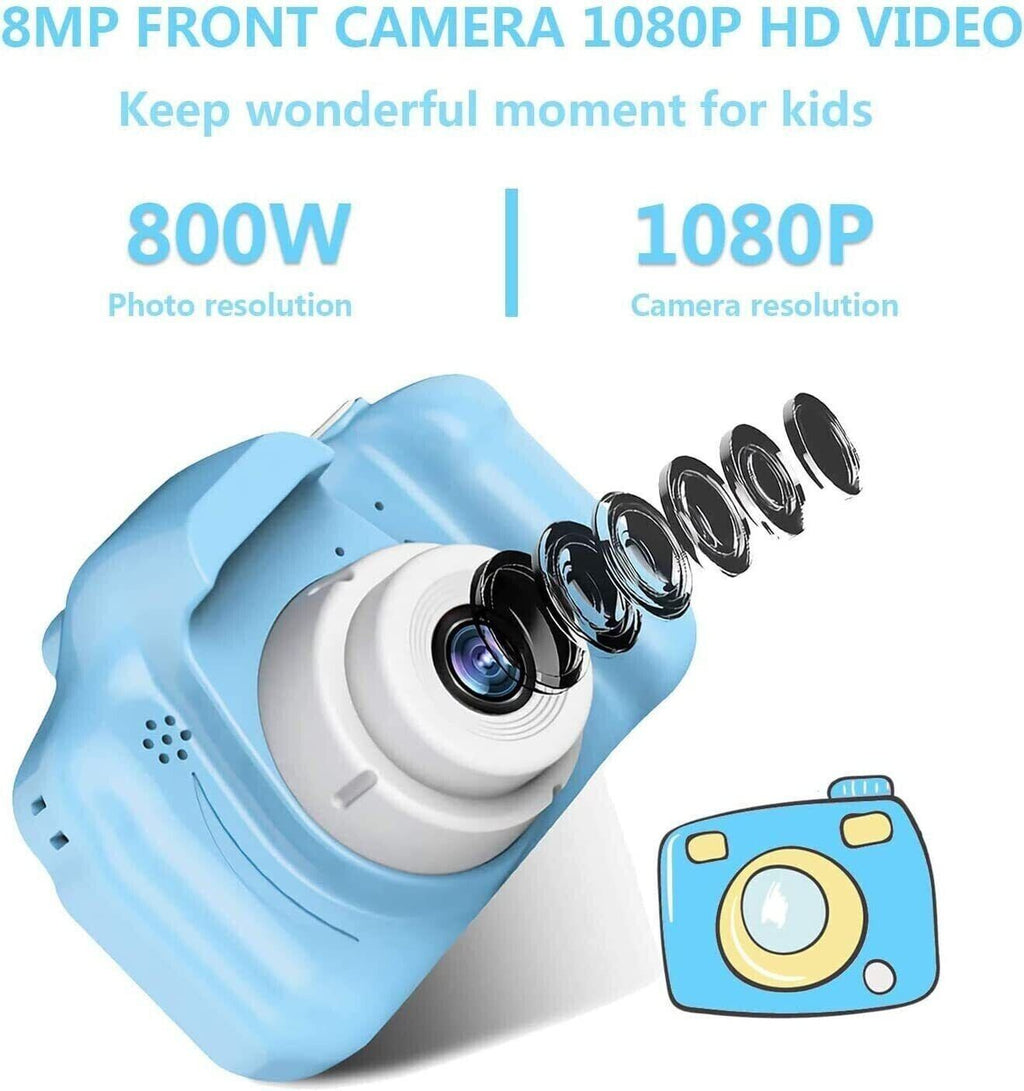 Children Kids Gift LCD Camera for Mini Toy Digital Children Camera UK 1080P HD