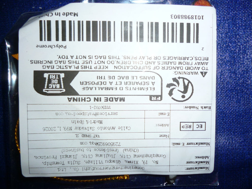 2D Acrylic Christmas Hanging Decoration - Mickey & Candy Cane - New