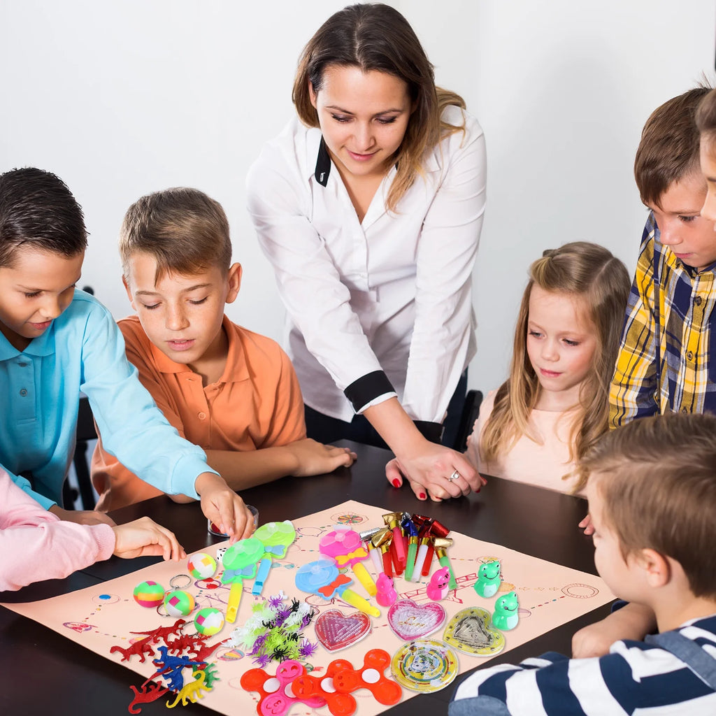 810 Pcs Party Favors for Kids, Fidget Pack Goodie Bags Bulk Toys Treasure Box for Boys Girls, Birthday Party Stocking Stuffers, Pinata Filler Stuffers Toys for Classroom Carnival Prizes Gifts