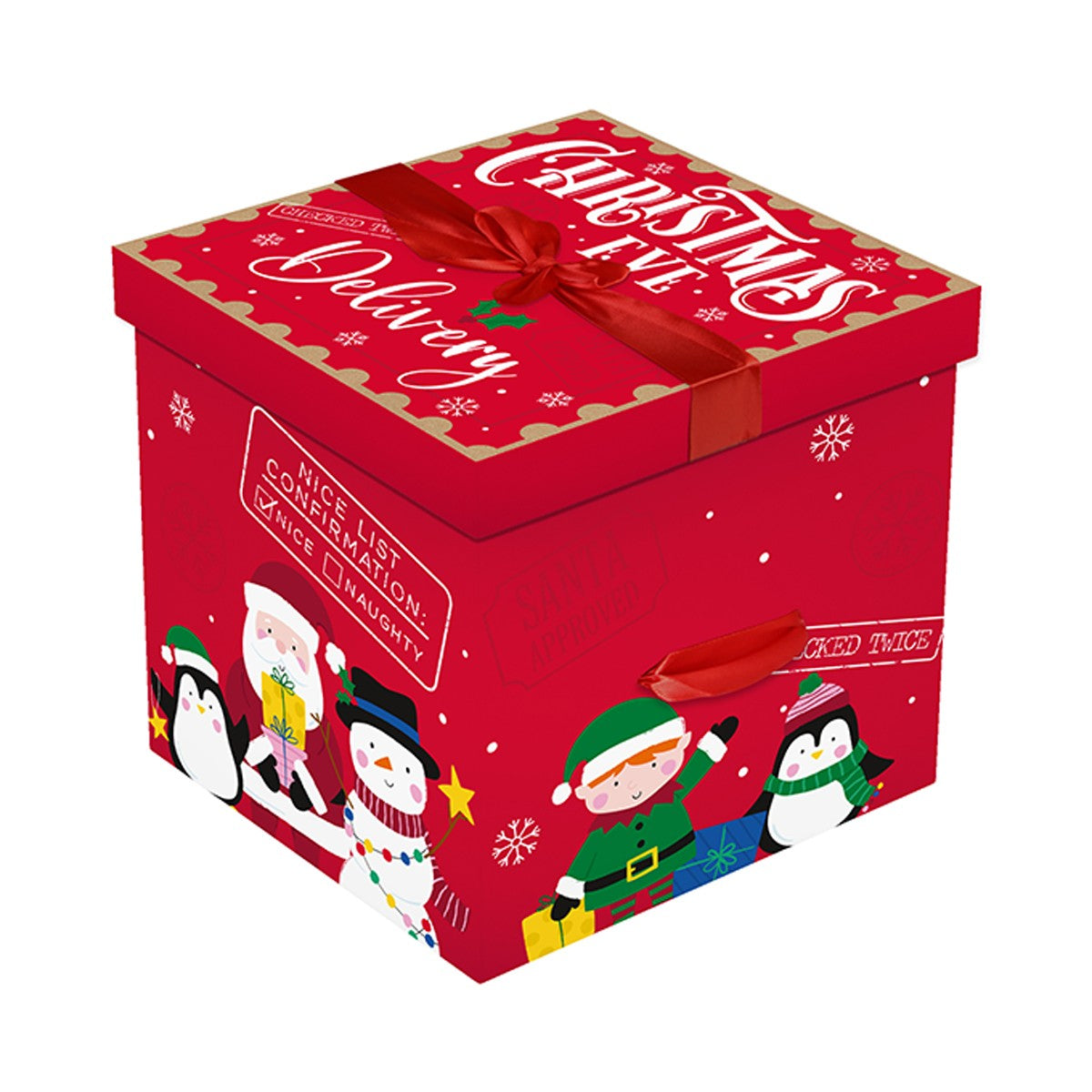 North Pole Christmas Eve Delivery Gift Box