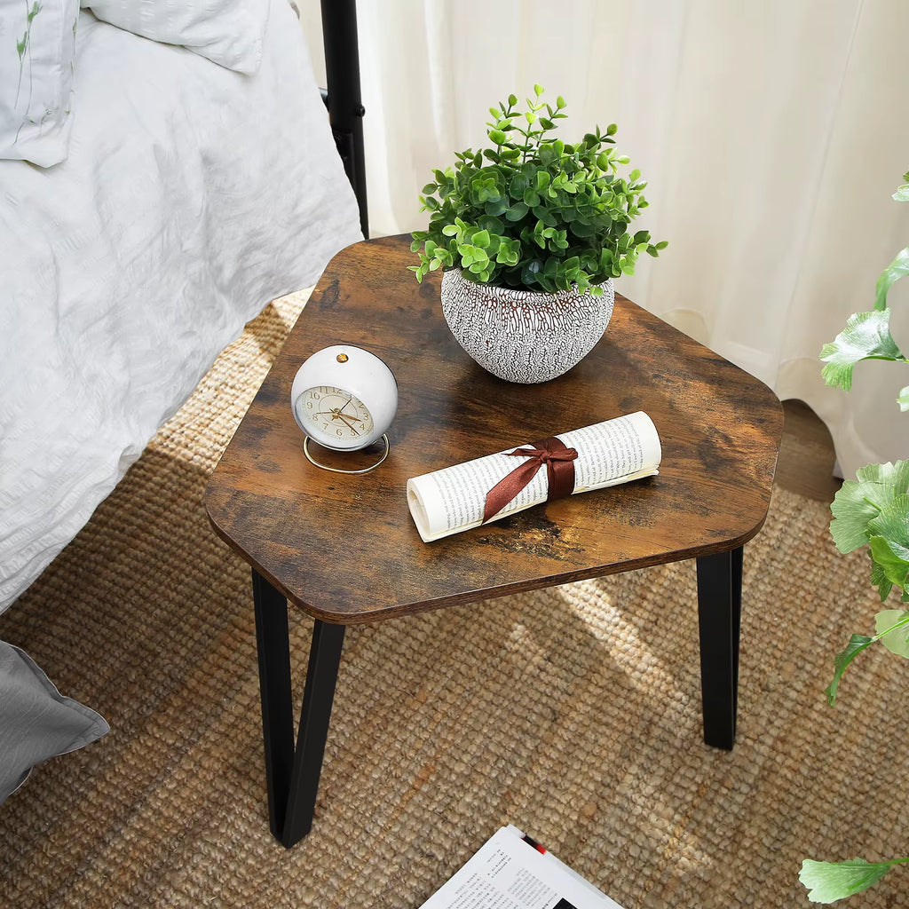 Nesting Coffee Table, Set of 3 End Tables for Living Room, Stacking Side Tables, Sturdy and Easy Assembly