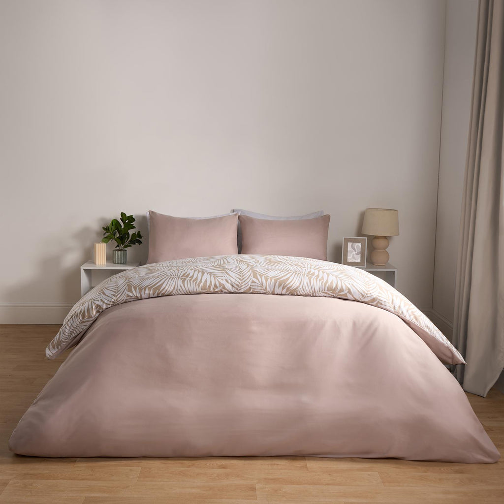 Tropical Duvet Cover Set Pillowcase Soft Leaf Bedding Quilt Single Double King