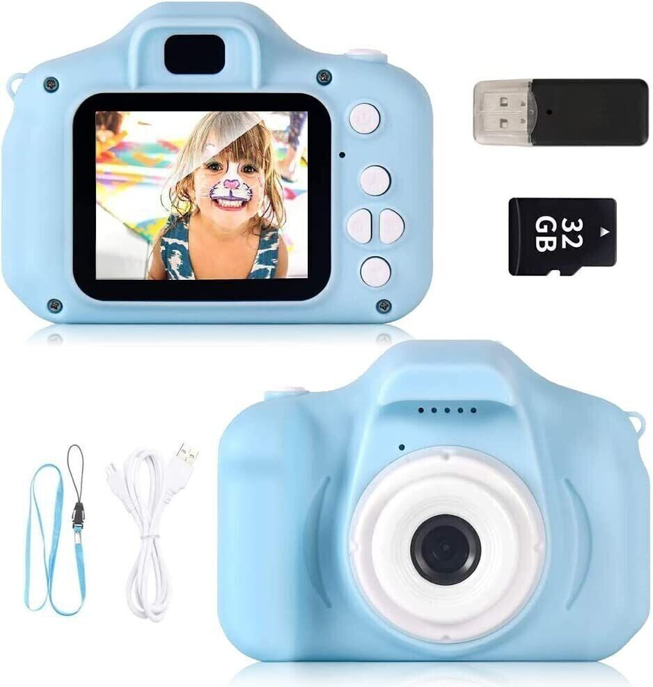Children Kids Gift LCD Camera for Mini Toy Digital Children Camera UK 1080P HD